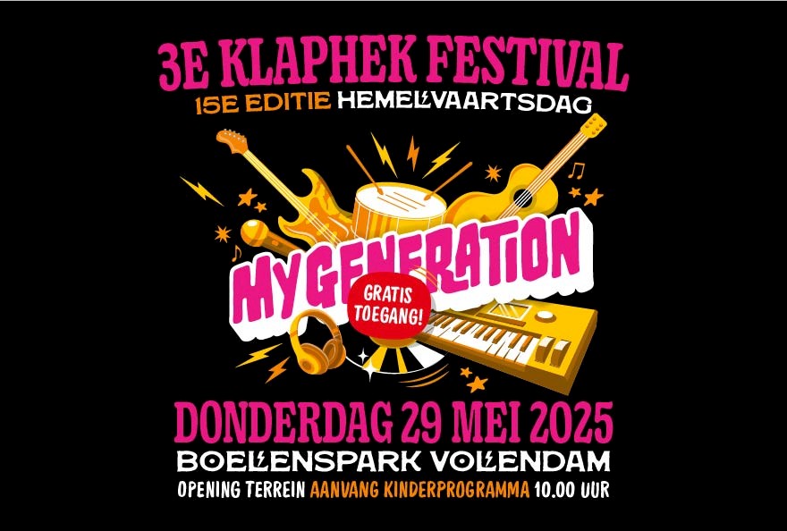 3e Klaphekfestival My Generation