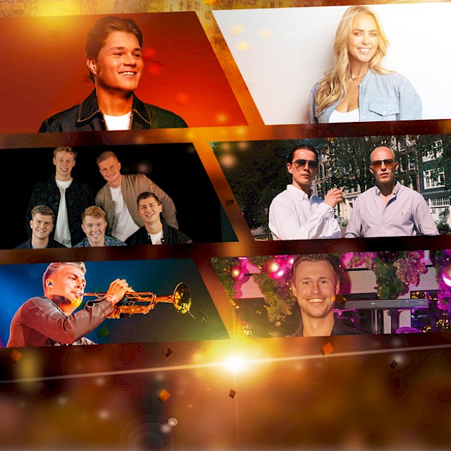NIEUW: SAMUEL WELTEN en het duo RAY & BEER vullen het programma aan! Samen met Monique, Likke Pêhp, Jeffrey en DJ Roy is het feest compleet!