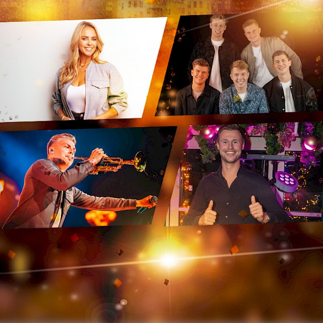 Monique Smit, Likke Pêph, Jeffrey Parmentier en DJ Roy Veerman zetten de tent op z'n kop!