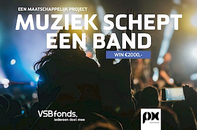 Muzikale acts gezocht: Win €2000 voor jouw maatschappelijk muziekproject!