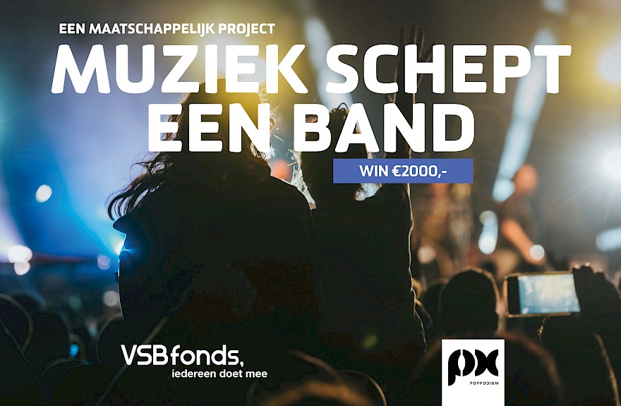 Muzikale acts gezocht: Win €2000 voor jouw maatschappelijk muziekproject!
