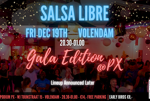 Salsa Libre Gala Edition @ PX