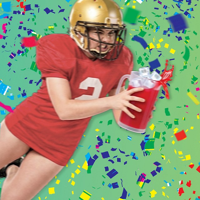 Kom in je meest leuke, grappige en/of sexy sportoutfit en doe mee aan de ochtendgymnastiek, het kampioenschap glas hijsen, potje bitterbal, dans je fit en train je stembanden.