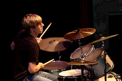 Drumpresentatie PX Muziekfabriek
