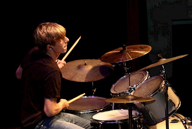 Drumpresentatie PX Muziekfabriek