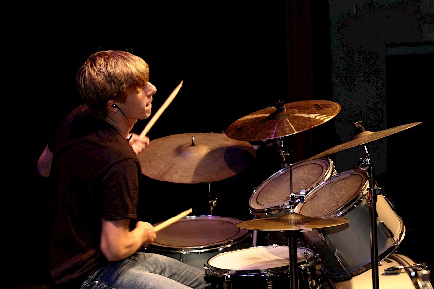 Drumpresentatie PX Muziekfabriek